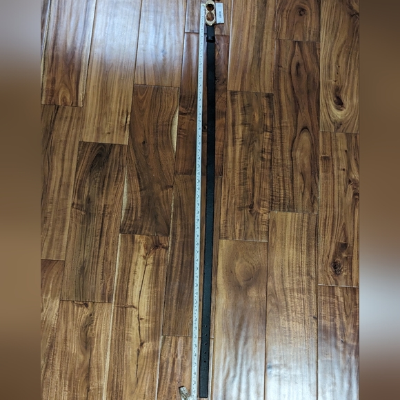 Coach Signature Double C 25 mm Refined Calf Leather Belt Size Medium Nwt ❤️ - Picture 6 of 7